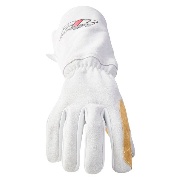 Stick Welding Gloves, Premium Leather Palm, L, PR