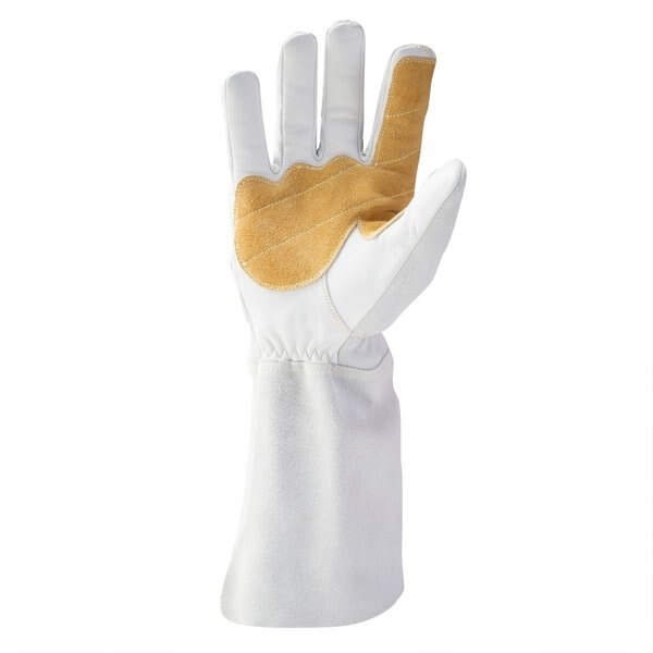 Stick Welding Gloves, Premium Leather Palm, XL, PR