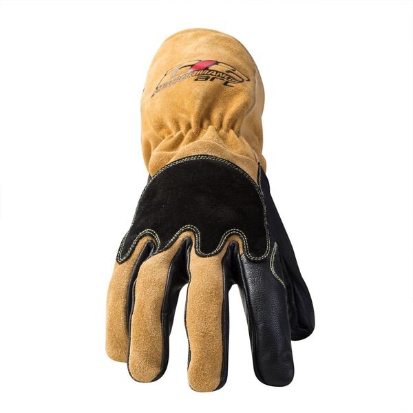 TIG Welding Gloves, Grade A Leather Blend Palm, XL, PR