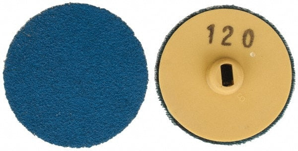 KLINGSPOR, 1-1/2" Disc Diam, 120 Grit, Zirconia Alumina Medium Grade, 30,000 Rpm.
