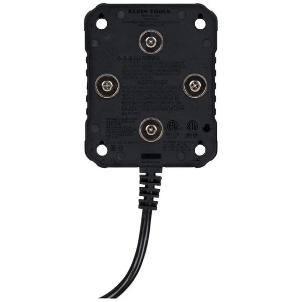PowerBox 1, Magnetic Mounted Power Strip with Integrated LED Lights