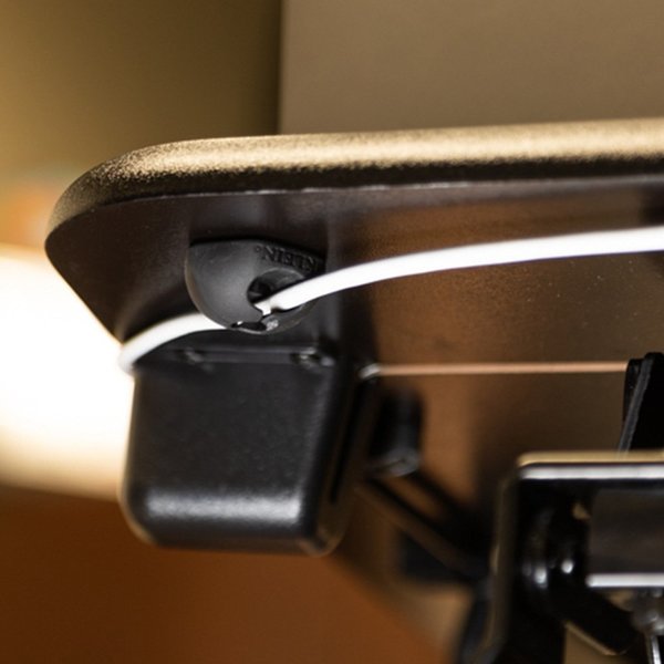 Self-Adhesive Cable Mounting Clips, 1 Slot (10-Pack)