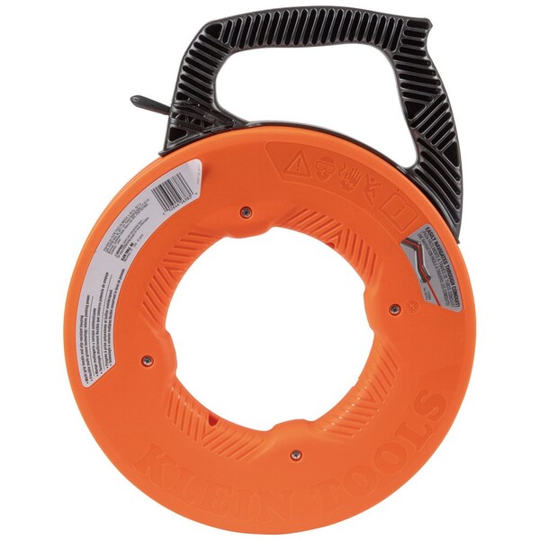 Multi-Groove Fiberglass Fish Tape with Nylon Tip, 100-Foot