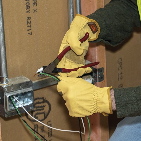 Cowhide Leather Gloves, Small