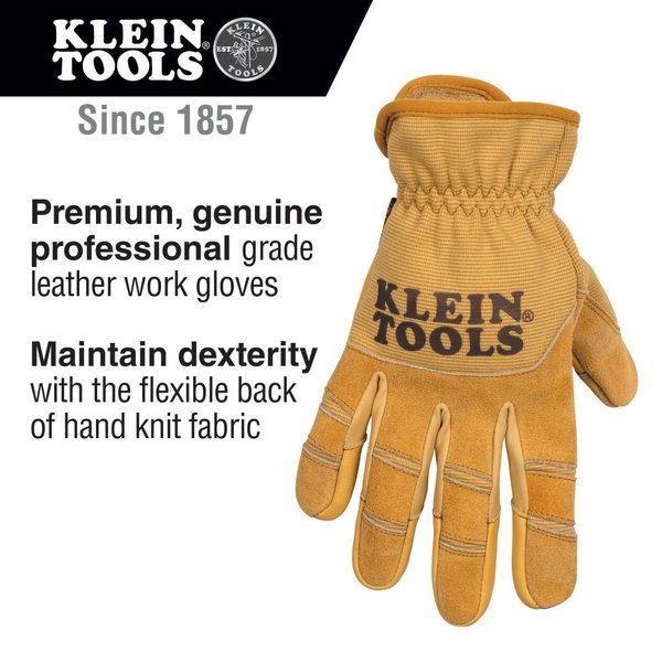 Leather All Purpose Gloves, Small