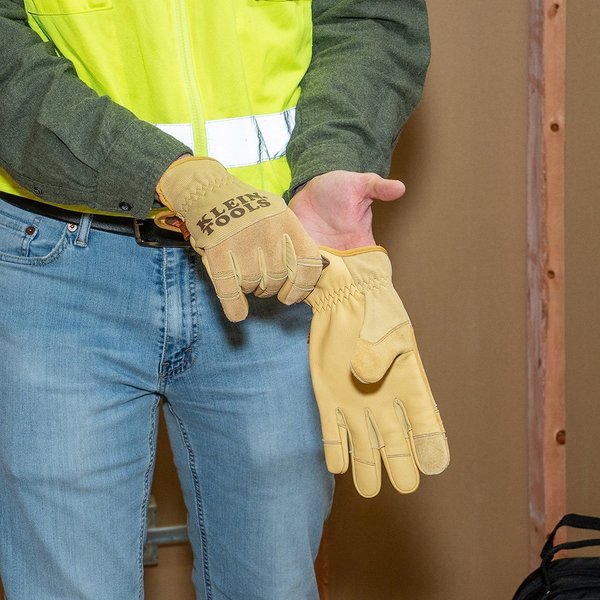 Leather All Purpose Gloves, Small