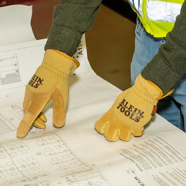 Leather All Purpose Gloves, Small