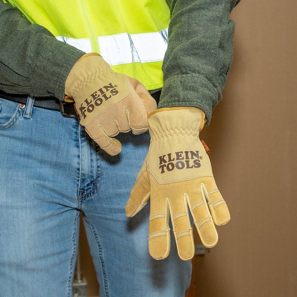 Leather All Purpose Gloves, Small