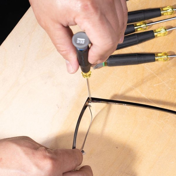 Precision Screwdriver Set, Slotted, Phillips, and TORX 8-Piece