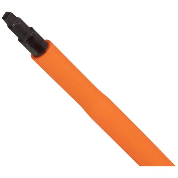 Insulated Screwdriver, #2 Square Tip, 4-Inch Round Shank