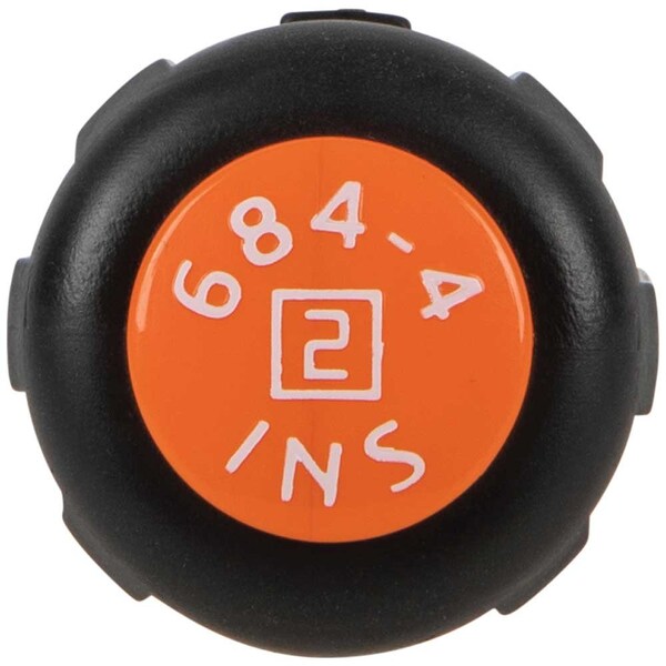 Insulated Screwdriver, #2 Square Tip, 4-Inch Round Shank