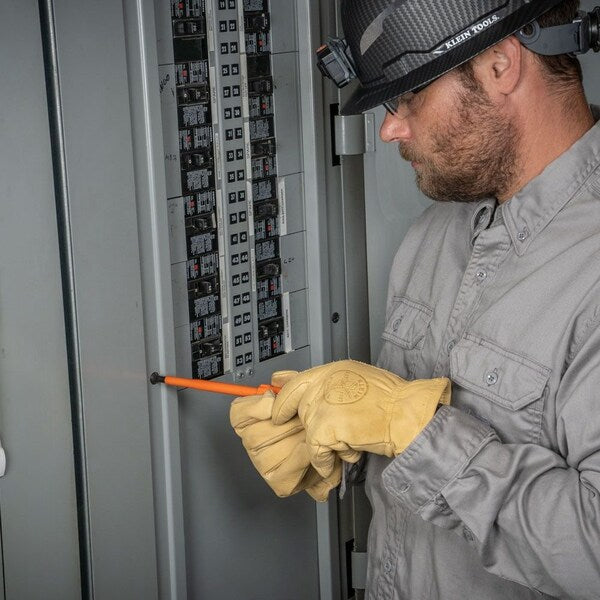 Insulated Screwdriver, 5/16-Inch Cabinet Tip, 6-Inch Shank