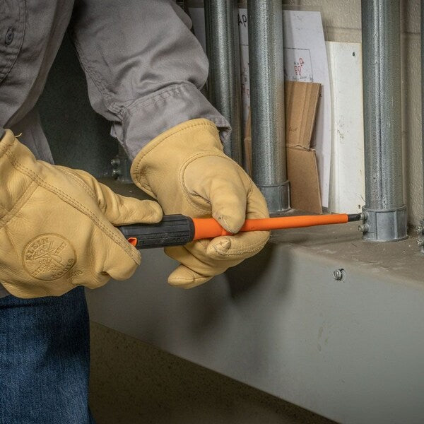 Insulated Screwdriver, 5/16-Inch Cabinet Tip, 6-Inch Shank