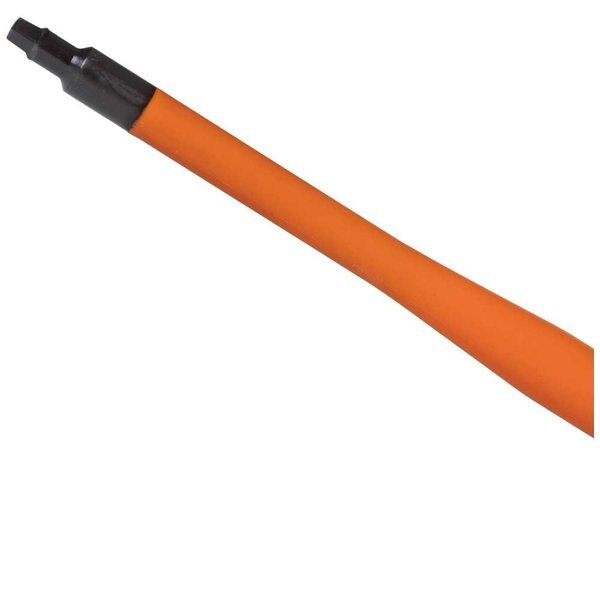 Slim-Tip 1000V Insulated Screwdriver, #1 Square, 6-Inch Round Shank