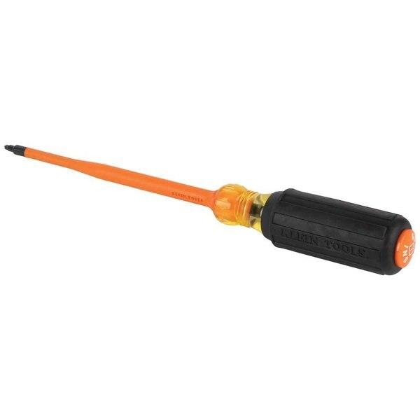 Slim-Tip 1000V Insulated Screwdriver, #1 Square, 6-Inch Round Shank
