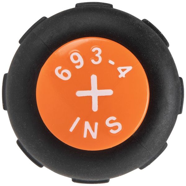 Slim-Tip Insulated Screwdriver, #2 Phillips, 4-Inch Round Shank