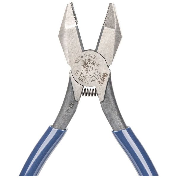 Ironworker's Rebar Pliers, Left Handed, Spring Loaded, 9-Inch