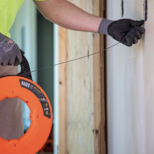 Stainless Steel Fish Tape, 1/8-Inch x 240-Foot