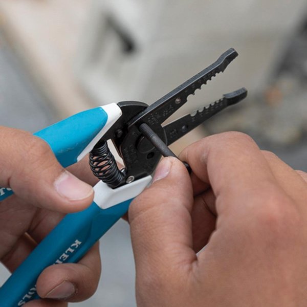 Klein-KurveÂ® Wire Stripper / Cutter, 8-20 AWG