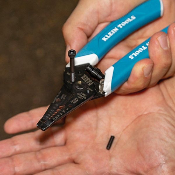 Klein-KurveÂ® Wire Stripper / Cutter, 8-20 AWG