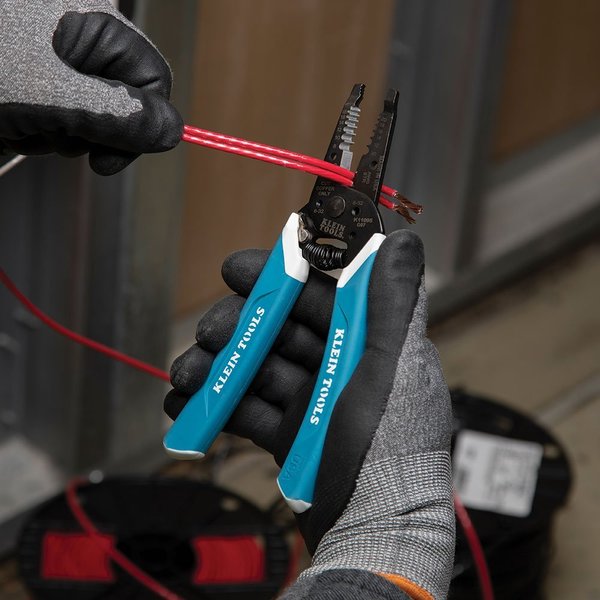 Klein-KurveÂ® Wire Stripper / Cutter, 8-20 AWG