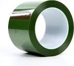 Tapes, 3/4" Wide X 72 Yd Long Green Polyester F