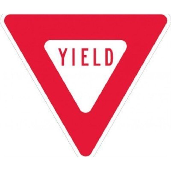 Yield, 30x30 Triangle, 080 Hip Ref Alum
