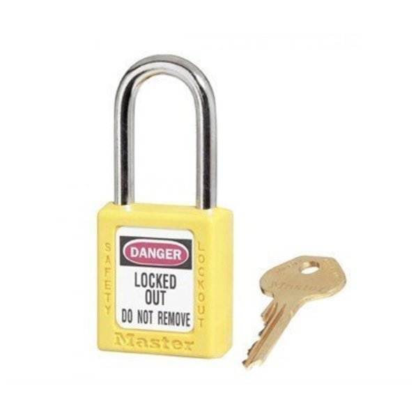 Yellow 1 Alum Lock Keyed Differently