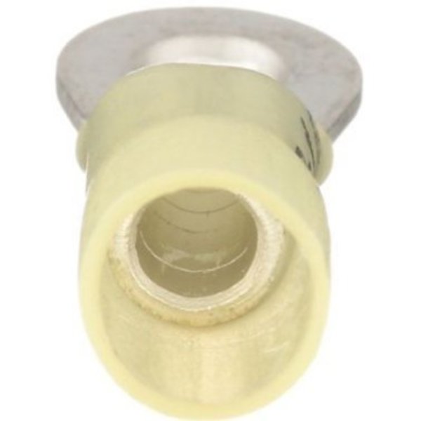 12-10 AWG Heat-Shrink Ring Terminal PK20, Insulation Color: Yellow