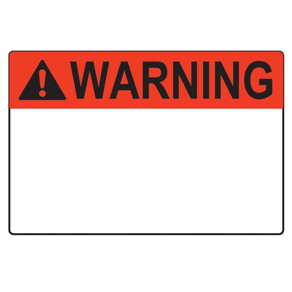 Arc Flash Pod Warn Ing Hdr Label, PK250