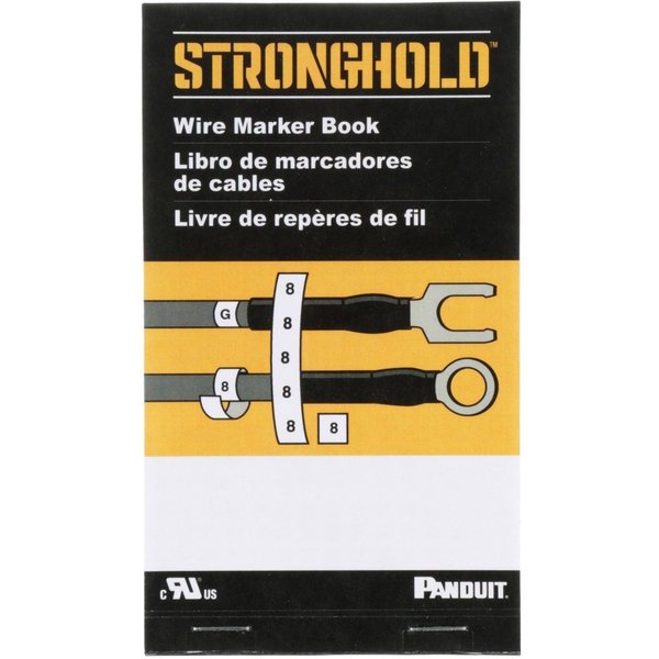 Wire Marker Book, Vinyl Cloth, 1-45
