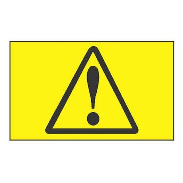 Warn Labels, Shock Risk Symbol, Bl/yl