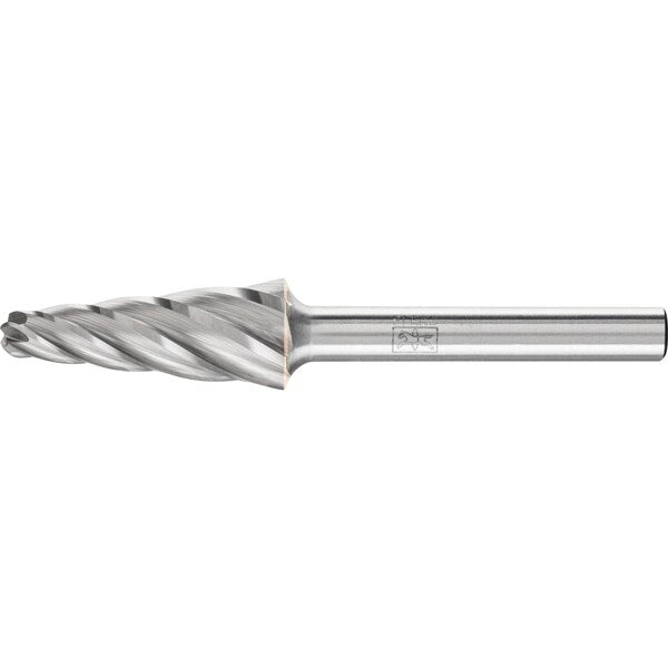 Carbide Bur - 14Â° Taper, ALU Cut - 1/2