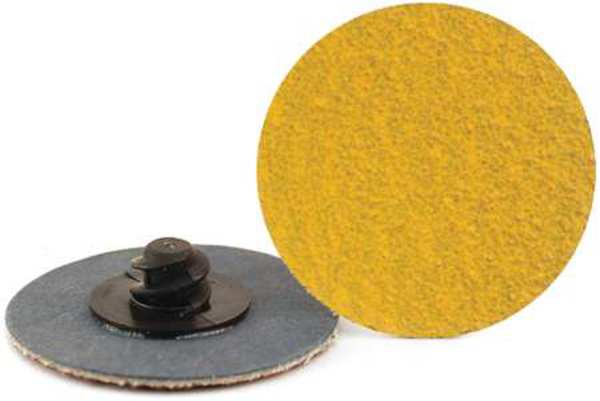 PREDATOR, 1-1/2" Coated Quick Change Disc, Type 3, 60, Coarse, Ceramic