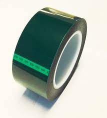 Tapes, 1/2" Wide X 72 Yd Long Green Polyester F