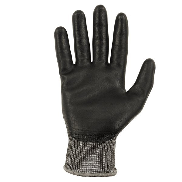 ANSI A7 Nitrile Coated CR Gloves, Gray, Size L