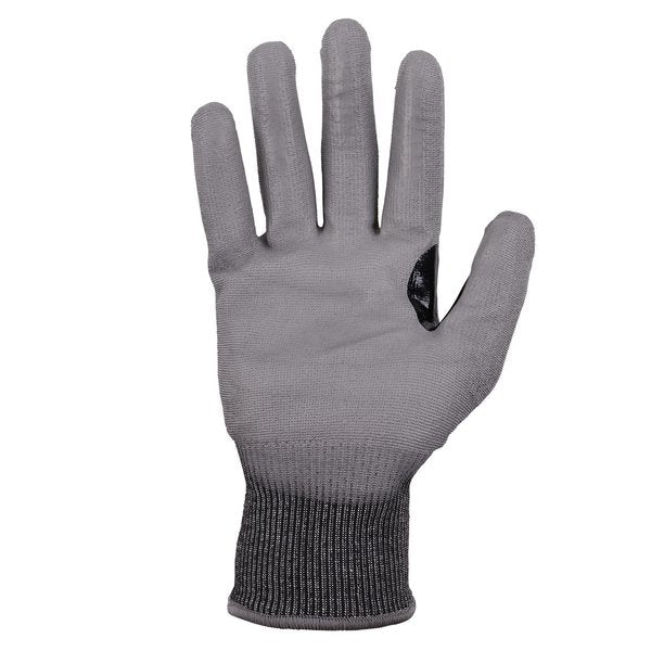ANSI A7 PU Coated CR Gloves, Gray, Size M