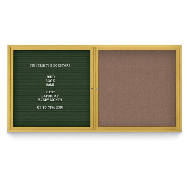 Corkboard, Synthetic Cork/Black, 72