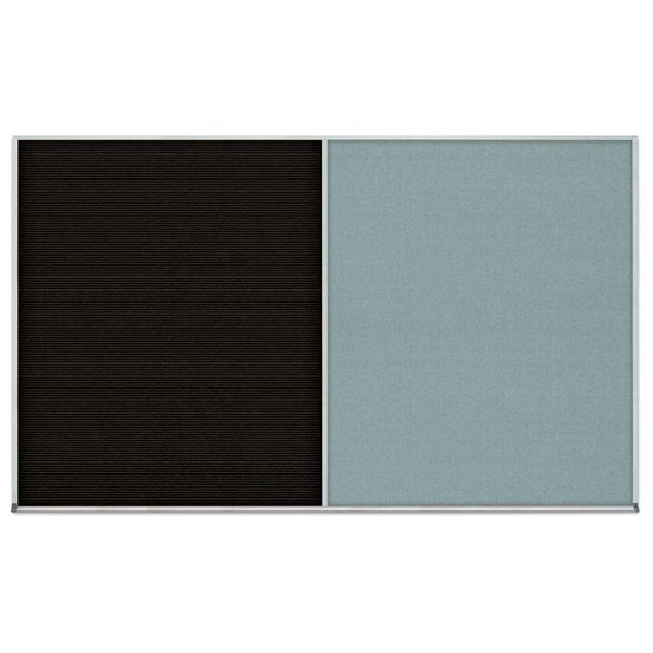 Enclosed Corkboard, 1 Door, 24