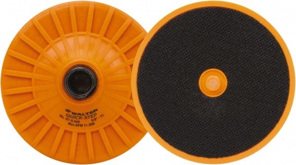 WALTER SURFACE TECHNOLOGIES, 4-1/2" Diam Hook & Loop Disc Backing Pad, 11000 Rpm.