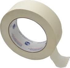 Tapes, 1-1/2" Wide X 60 Yd Long White Paper Mas