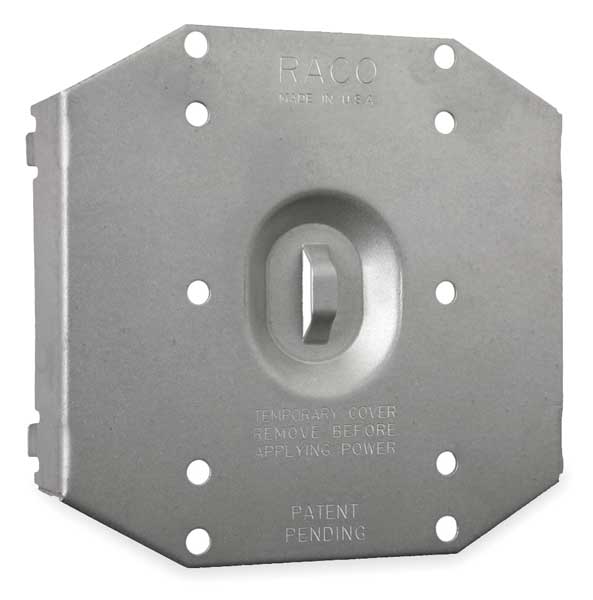 Electrical Box Cover, Octagon, Raised
