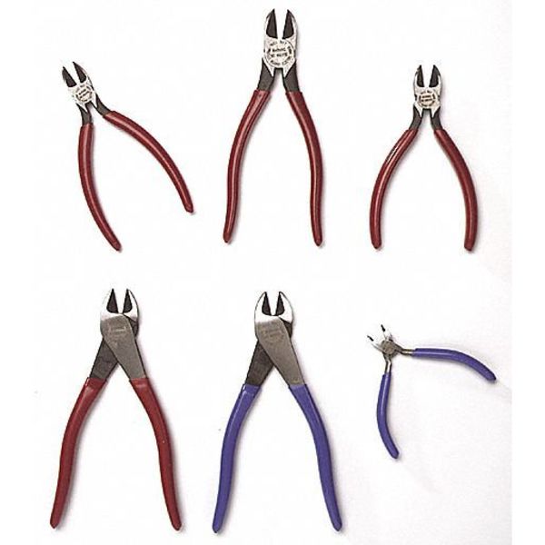 7 3/4 in Diagonal Cutting Plier Standard Cut Oval Nose Uninsulated