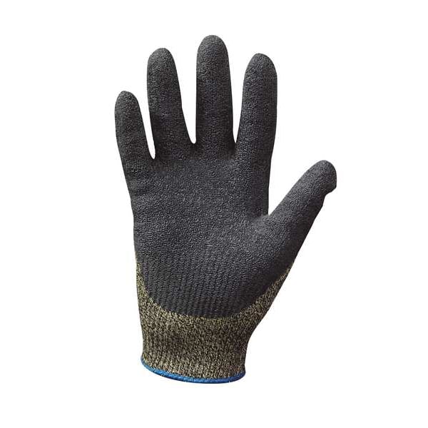 Cut Resistant Coated Gloves, A4 Cut Level, Latex, M, 1 PR