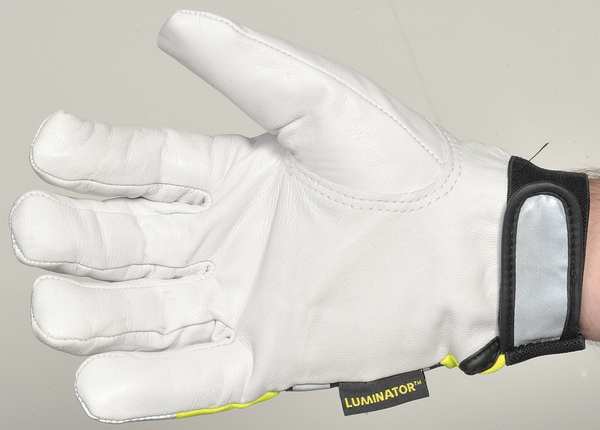 Hi-Vis Cold Protection Mechanics Gloves, Thermosock Lining, S