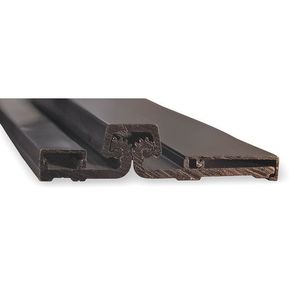 2 in W x 3/4 in H Dark Bronze Anodized Continuous Hinge