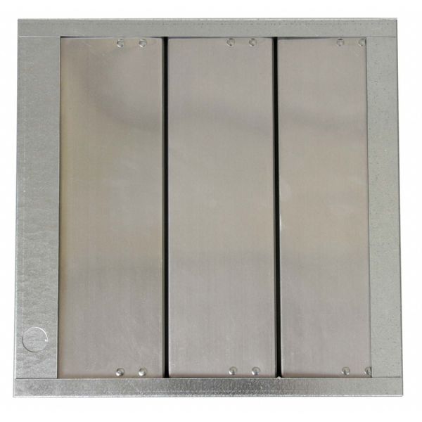 Damper, Vert/Horiz Mtg, 9 3/4 Sq