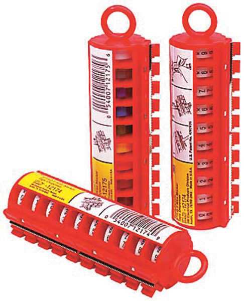 Wire Markr Refill, Printed, Slf-Adhes, PK50, SDR-70-79
