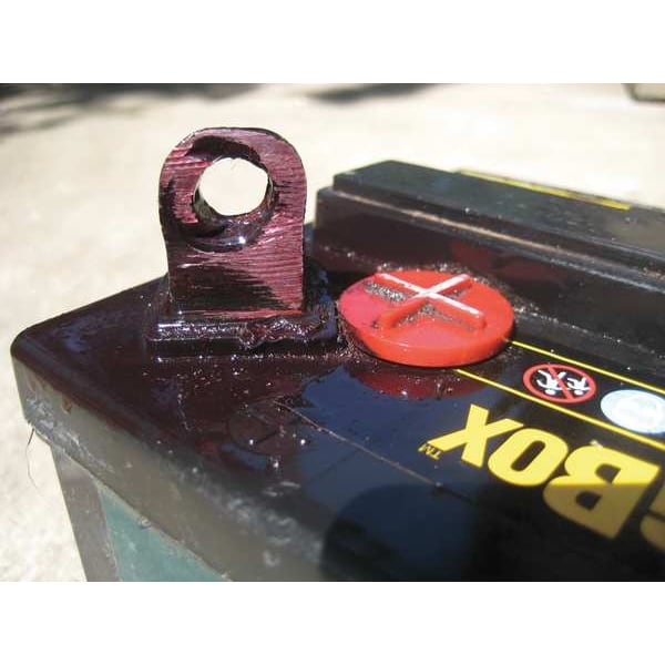 Battery Terminal Cleaner, Aerosol Spray Can, 12 oz, 11 oz nt wt, Nonflammable