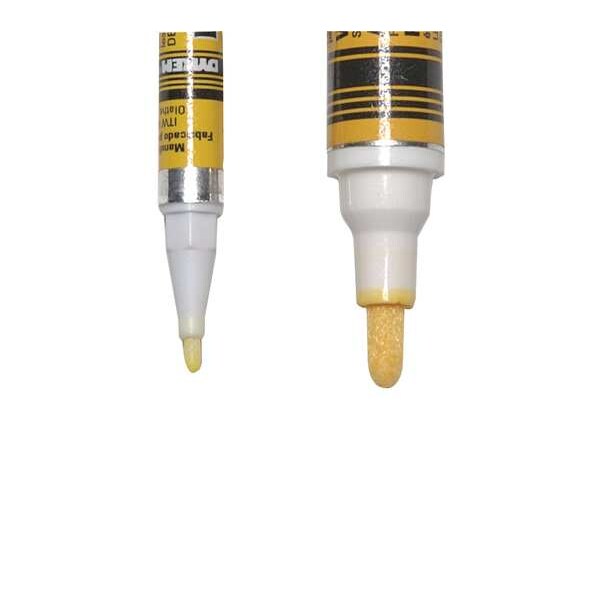 Permanent Paint Marker, Fiber, Medium Tip Size, Black